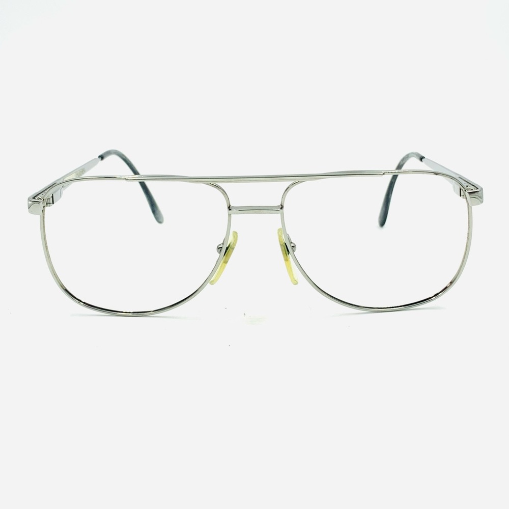 Vintage L’AMY Silver Aviator Sunglasses Frames